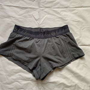 Comfy grey lululemon shorts.